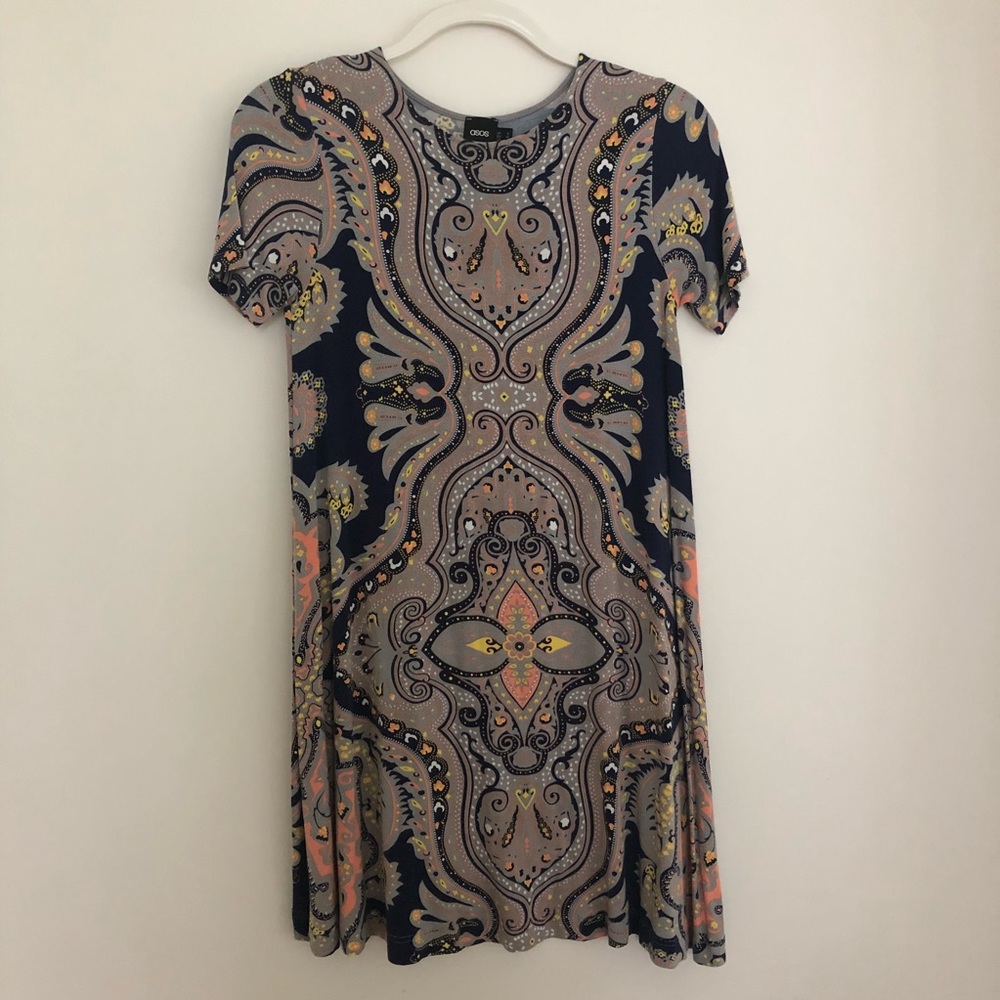 ASOS Bohemian Print Shift Dress